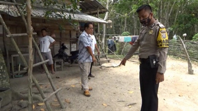 POLISI BURU PELAKU PENGEROYOKAN.