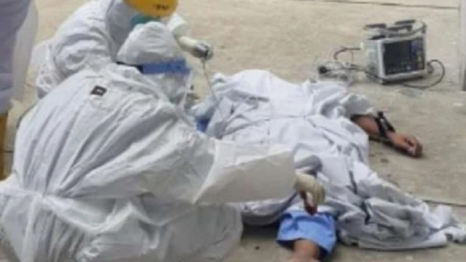 Tragis, Pasien Positif Covid-19 di Depok Tewas Setelah Loncat dari Lantai 13 Rumah Sakit (Foto Istimewa)