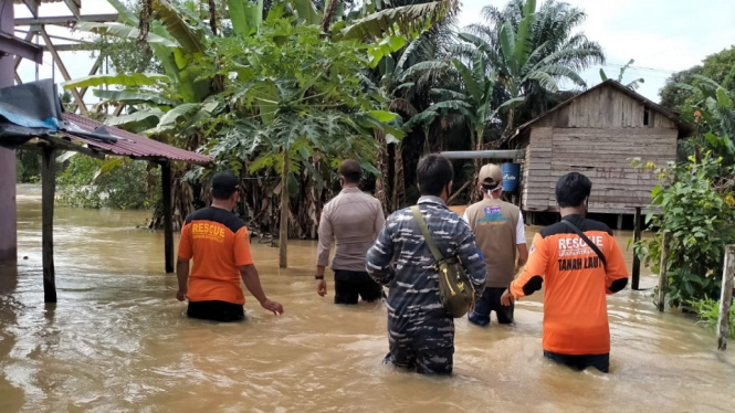 Ratusan Rumah di 2 Kabupaten di Kalimantan Selatan Kebanjiran