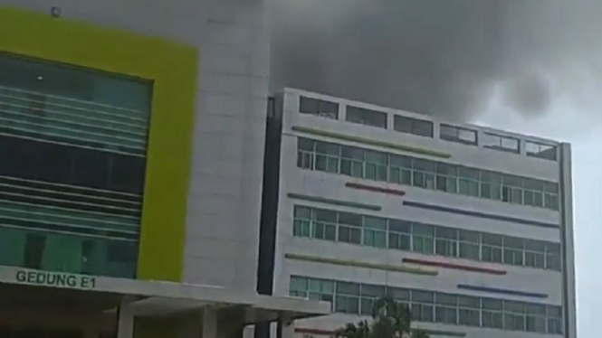 Gudang Penyimpanan Alat Medis RSUD Cibitung Terbakar