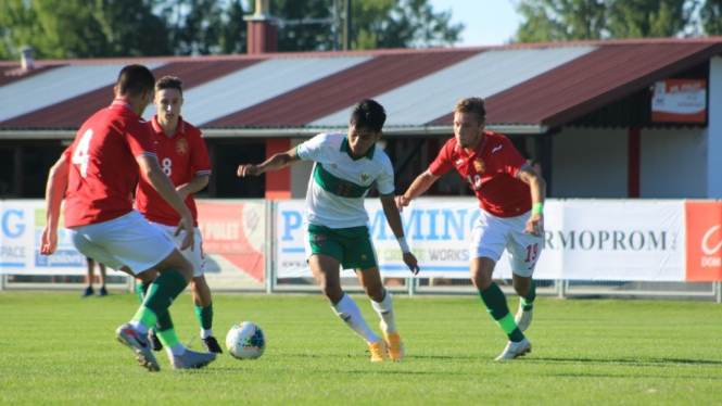 Ujicoba Timnas U-19 vs Bulgaria 0-3