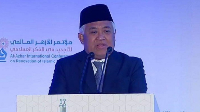 Din Syamsuddin Ungkit Rentetan Penyerangan ke Ulama Terkait Penusukan Syekh Ali Jaber (Foto Instagram)