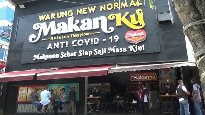 Pertama di Indonesia! Warung Makan New Normal Anti Covid-19 di Solo