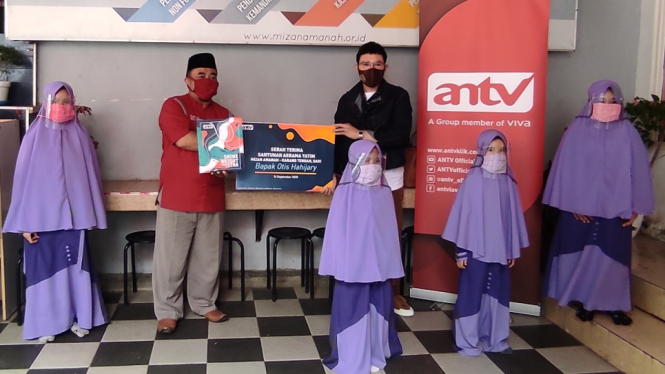 ANTV Kembali Berikan Santunan Bagi Anak Yatim