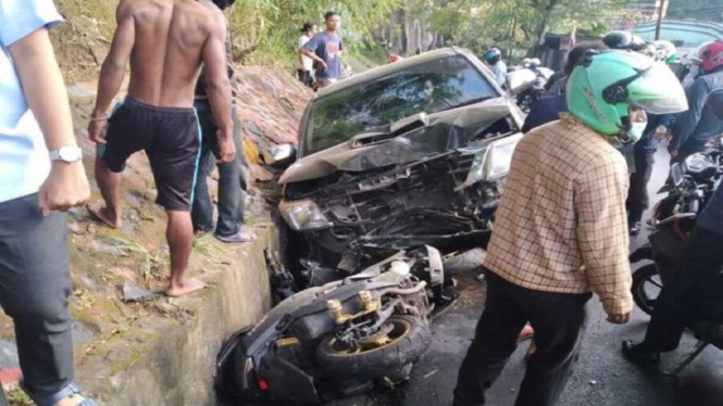 Diduga Mabuk Berat, Wakil Bupati Yalimo Tabrak Polwan Hingga Tewas (Foto Istimewa)