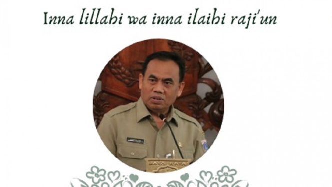 Mendagri Tito Karnavian Beserta Jajaran Keluarga Besar Kemendagri dan BNPP Turut Berduka Cita Atas Wafatnya Sekda DKI Jakarta (Foto Puspen Kemendagri)