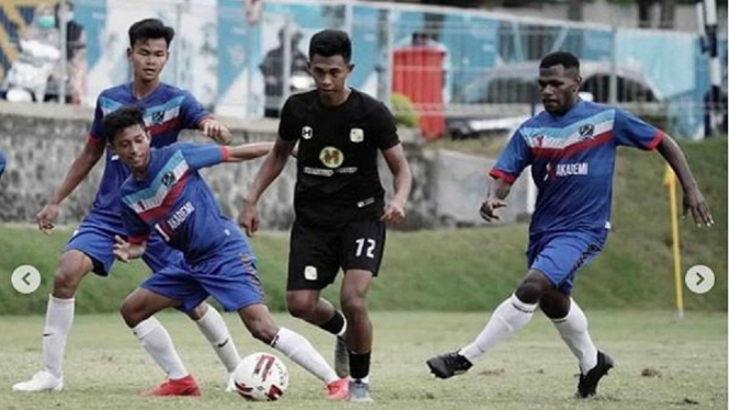 Barito Putra vs J&K Akademi Yogjakarta 5-1 Pemain Muda