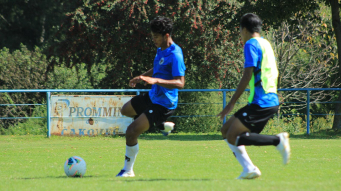 Kroasia Timnas U-19 Jalani Recovery Training usai dibantai Kroasia 1-7