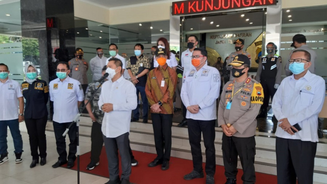 Komisi III DPR Kunker di Polda Jateng: Kita Putus Mata Rantai Penyebaran COVID