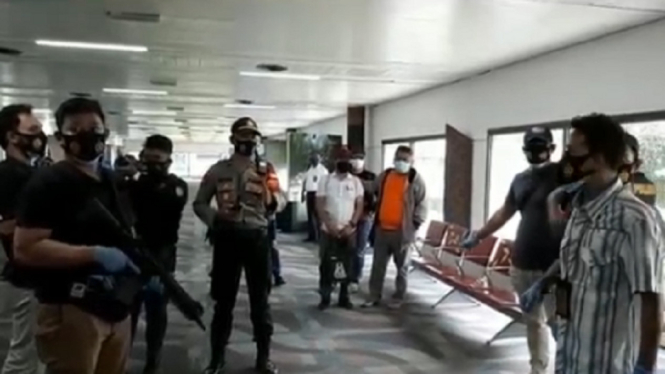 Drama Pelarian Tersangka Pelecehan Seksual di Bandara Soetta Berakhir, Ini Kata Polisi (Foto: ANTV/Rusdy)