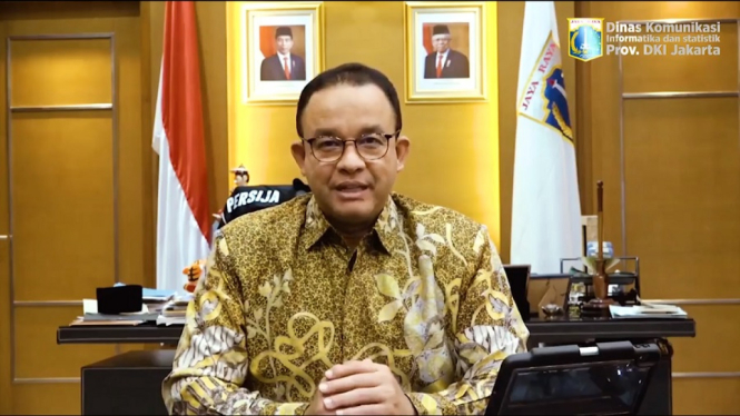 Ini Alasan Anies Baswedan Perpanjang PSBB Ketat Hingga 11 Oktober (Foto Dok. Tangkap Layar Video Instagram)