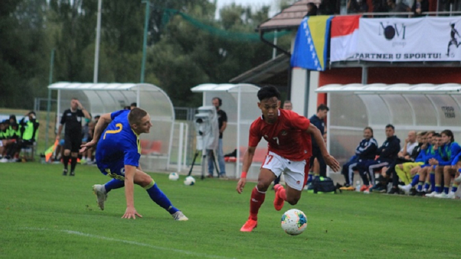Timnas U-19 vs Bosnia Herzegovina 0-1 Pemain sdh Kerja Keras