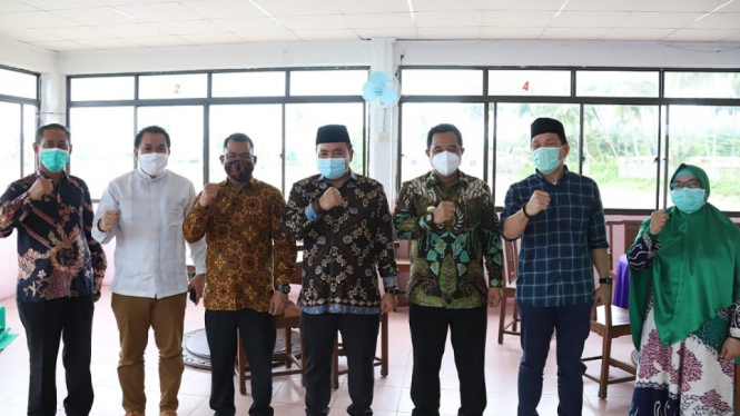 Wujudkan Pilkada Sehat, Pjs Gubernur Kepri Koordinasi Bawaslu (Foto Istimewa)