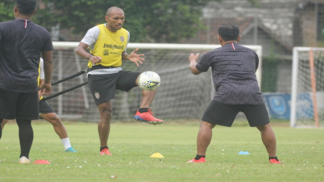 Bali United latihan hadapi Musim Liga 1 2020