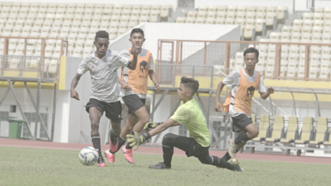 Timnas U-16 Tunjukkan Perkembang Positif TC di Wibawa Mukti
