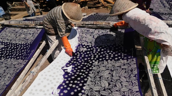 Batik Kopi Inspirasi Kearifan Lokal Gemawang