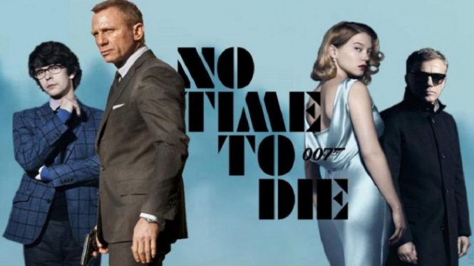 Lagi, Rilis Film James Bond No Time to Die Ditunda Perilisannya Hingga April 2021 (Foto Poster)