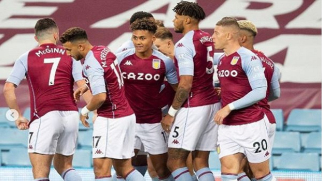 Ollie Watkins gol Pertama dan cetak Hattrick Aston Villa 7-2 Liverpool