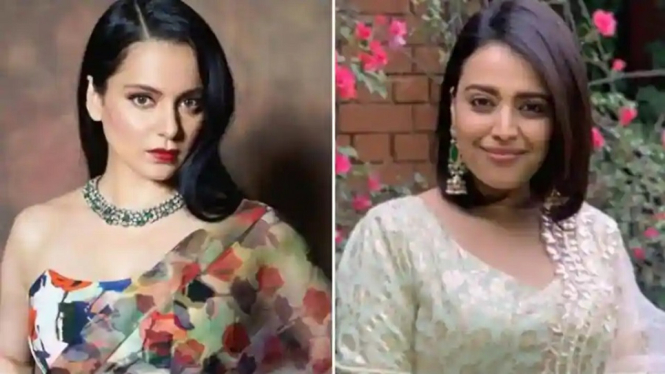 Sindiran Pedas Swara Bhasker Terhadap Kangana Ranaut Terkait Kematian Sushant Singh Rajput (Foto Kolase hindustantimes.com)