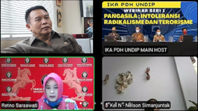 Pancasila, Intoleransi, Radikalisme dan Terorisme, TB Hasanuddin: TNI Harus Tetap Profesional (Foto Kolase)