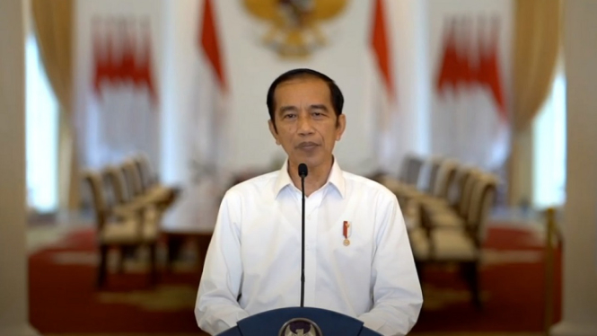 Presiden Jokowi Membantah Peran Pemda Dipangkas untuk Perizinan di UU Cipta Kerja (Foto: BPMI)