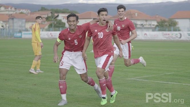 Jack Brown cetak gol perdana untuk Timnas Indonesia