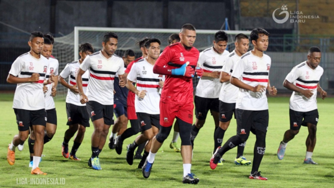 Persiapan Tim Madura United jelang latihan perdana 20 Agustus 2020