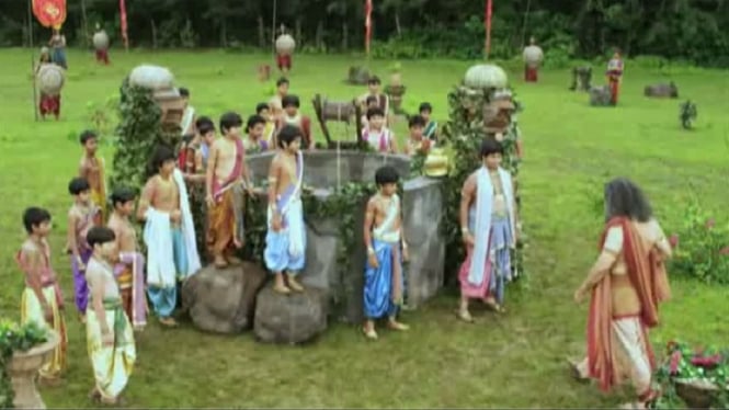 Kisah Kelahiran Pandawa Lima Hingga Tercipta Serial Kolosal Mahabharata (Foto Tangkap Layar Video)