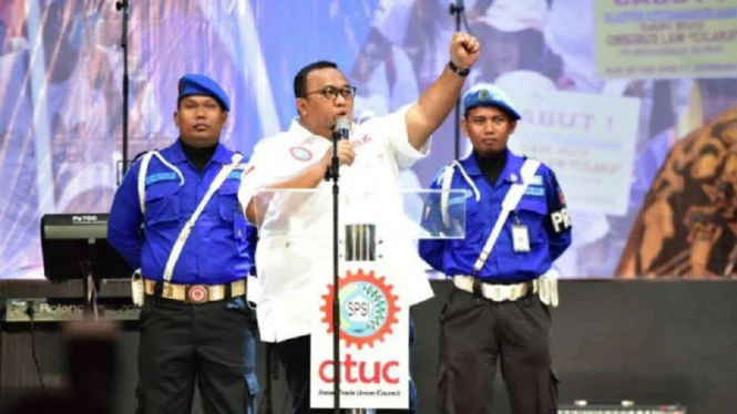 KSPI Memilih Bertarung di MK Ketimbang Ikut Demo Tolak Omnibus Law Besok (Foto Dok. KSPI)