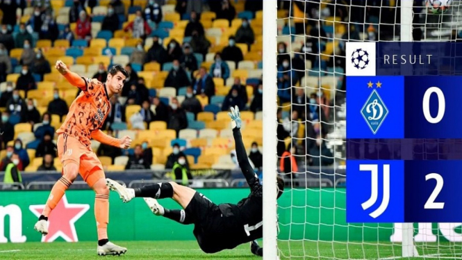 Tanpa Cristiano Ronaldo, Juventus Tekuk Tuan Rumah Dynamo Kiev oleh 2 Gol Morata (Foto Instagram)