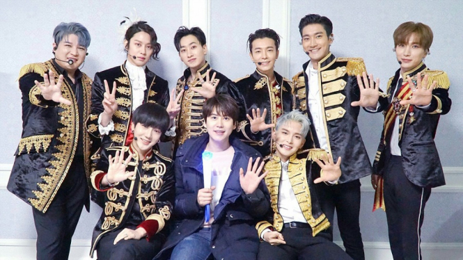 Rayakan 15 Tahun Debut, Super Junior Gelar Acara Fan Meeting Spesial
