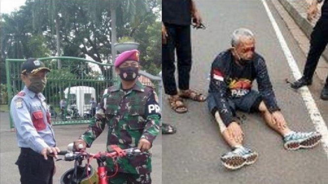 Waduh, Kolonel Marinir Jadi Korban Begal Saat Bersepeda, Ini Kata Polisi (Foto Kolase)