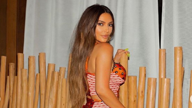 Bikin Pesta Meriah, Kim Kardashian Rayakan Ultah ke-40 di Pulau Pribadi (Foto: Instagram)