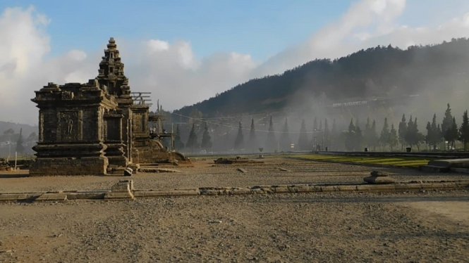 Wisata ke Candi Arjuna Dieng Taati Protokol Kesehatan Ya