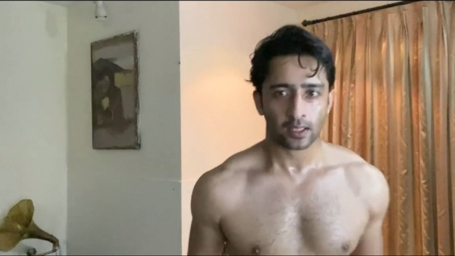 Shaheer Sheikh, Pemeran Arjuna di Serial Mahabharata ANTV Berbagi Video Kebugaran (Foto Tangkap Layar Instagram)