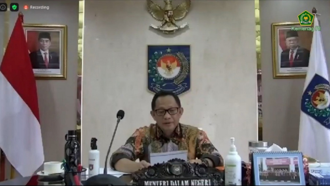 Mendagri Tito Karnavian: Mendirikan Ormas Tak Perlu Izin (Foto Tangkap Layar Youtube)