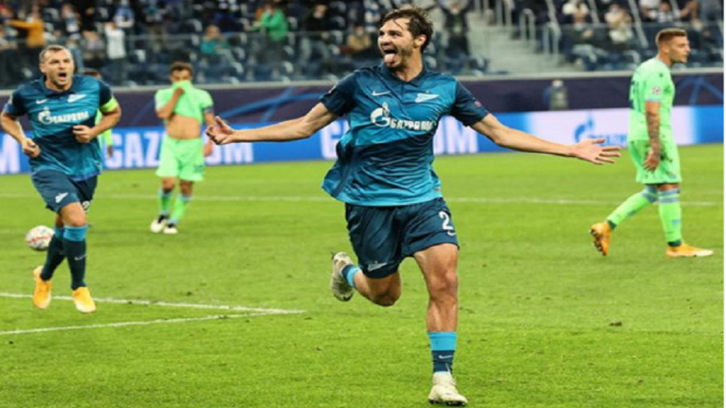 Zenit St Petersburg vs Lazio 1-1