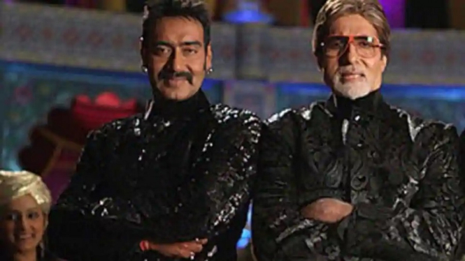 Amitabh Bachchan dan Ajay Devgn Akan Main Film Bareng Berjudul Mayday (Foto hinstantimes.com)