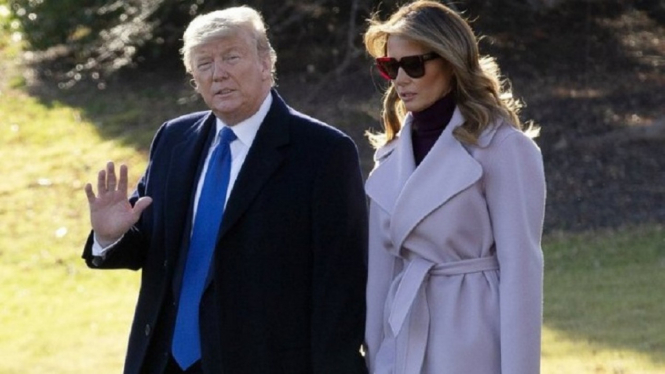 Melania Trump Segera Gugat Cerai Donald Trump Begitu Keluar Dari White House