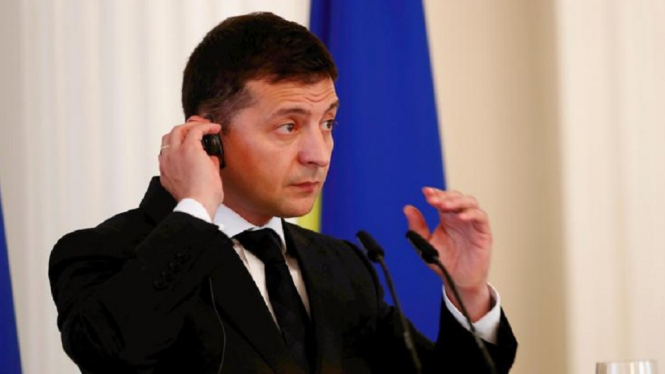 Presiden Ukraina Volodymyr Zelenskiy