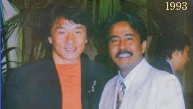 Rano Karno Unggah Foto Bareng Jackie Chan, Sule dan Netizen Ikut Geger (Foto Insatgram)