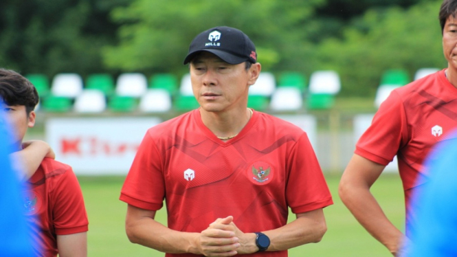 Latihan Perdana Timnas U-19 di Kroasia Shin Tae-yong