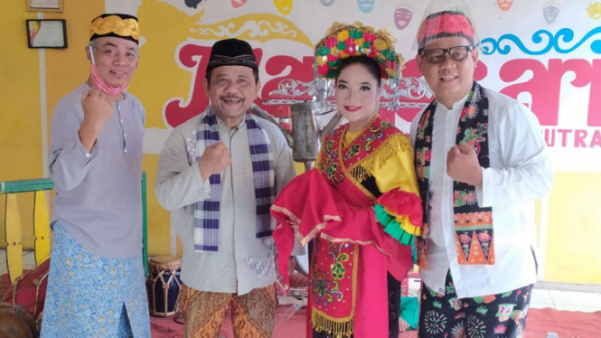 Uji Nyali Menarasikan Seni Budaya Betawi di Tengah Pandemi Covid-19 (Foto ANTV)