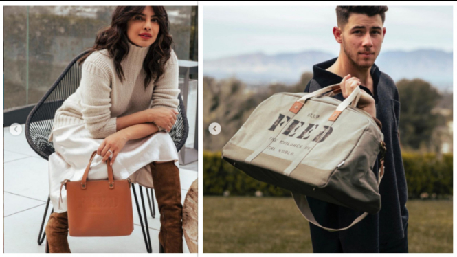 Nick Jonas dan Priyanka Chopra Dukung Kampanye Pangan Untuk Anak