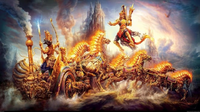 Ini 5 Perbedaan Kisah Kolosal Mahabharata versi India dan Indonesia (Foto Pustaka Digital Indonesia)