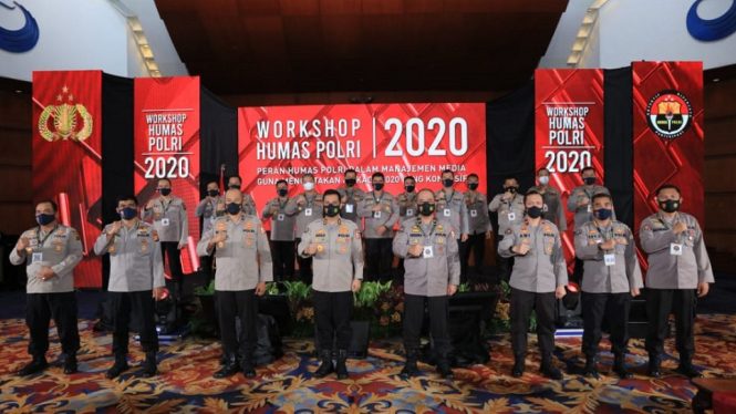 Humas Polri Gelar Manajemen Media Pilkada untuk Ciptakan Kamtibmas Kondusif (Foto Humas Polri)