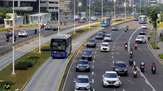 PSBB Transisi Jakarta Diperpanjang Lagi, Ganjil Genap Tetap Masih Belum Berlaku (Foto newsmeter.com)