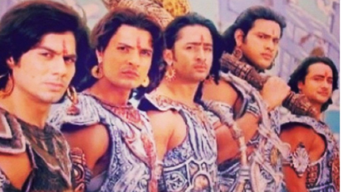 Pemain serial India, Mahabharata.(Foto Instagram @lavanyabhardwaj)