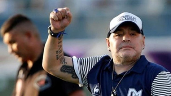 Dunia Sepakbola Berduka, Legenda Argentina Diego Maradona Meninggal Dunia (Foto Instagram)