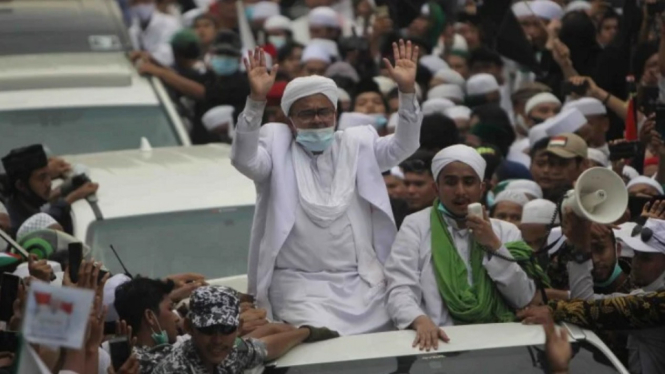 Hari Ini, Pimpinan FPI Habib Rizieq Shihab Menjalani Swab Test